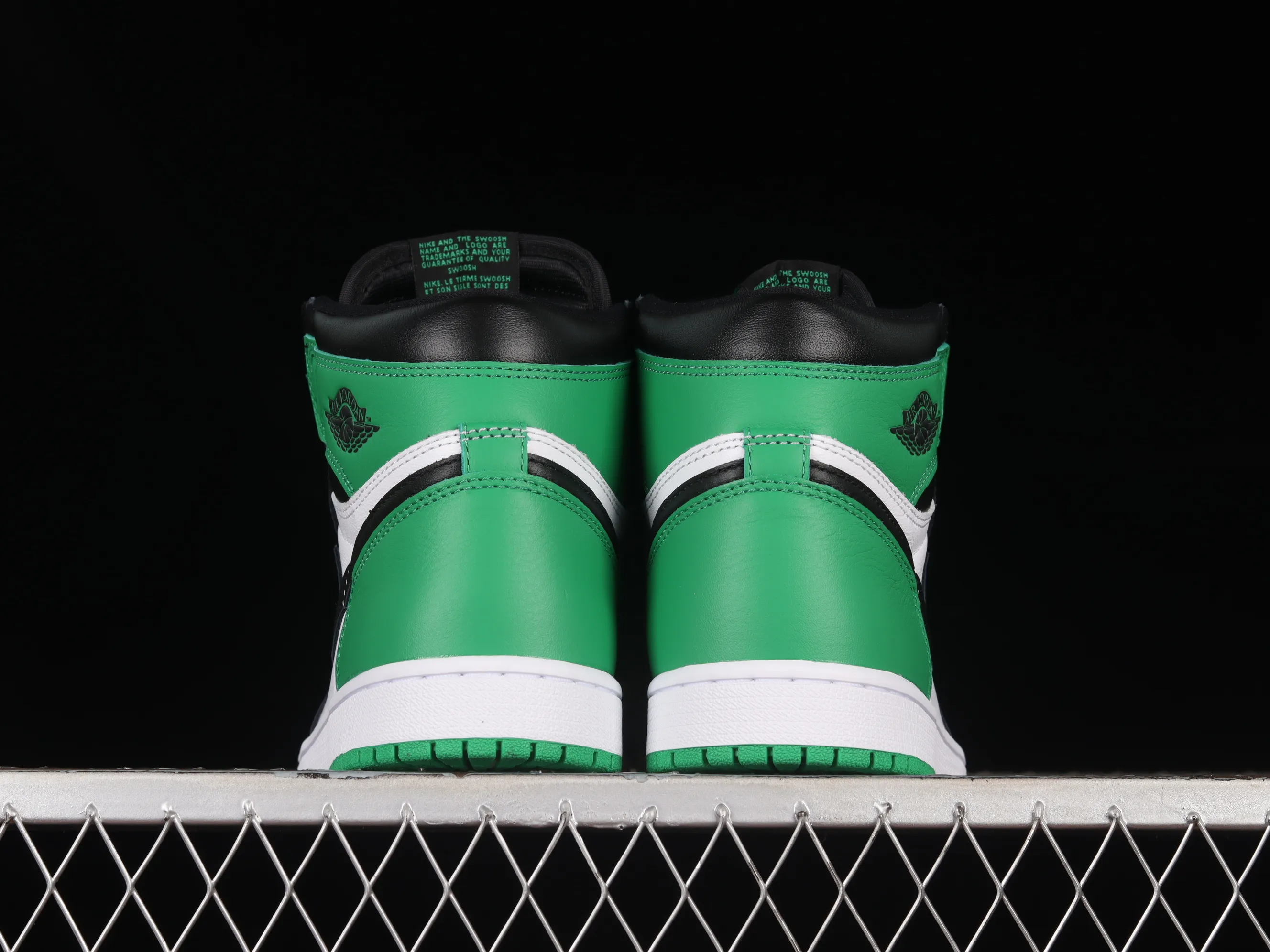 All Categories Air Jordan Jordan Series Basketball Shoes Air Jordan 1 High Made in Guangdong Pure Original Air Jordan 1 High OG "Lucky Green" AJ1 Joe 1 Celtics Black Green Toe DZ5485-031